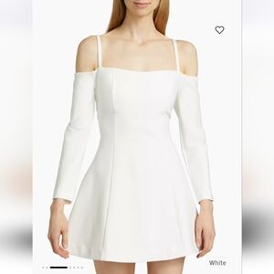 Reformation donatella knit dress White  size s. New whit tag.